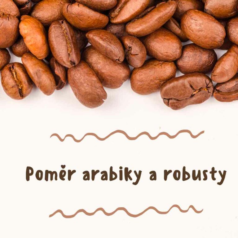 Poměr arabiky a robusty