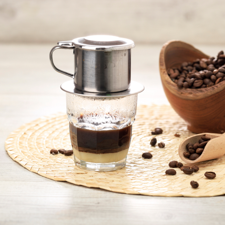 Příprava Vietnamské kávy