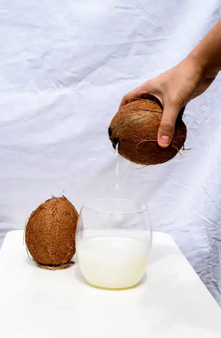 kokosove mleko a kava