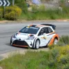 Barum Rally Zlín 2025 závodní auto na trati