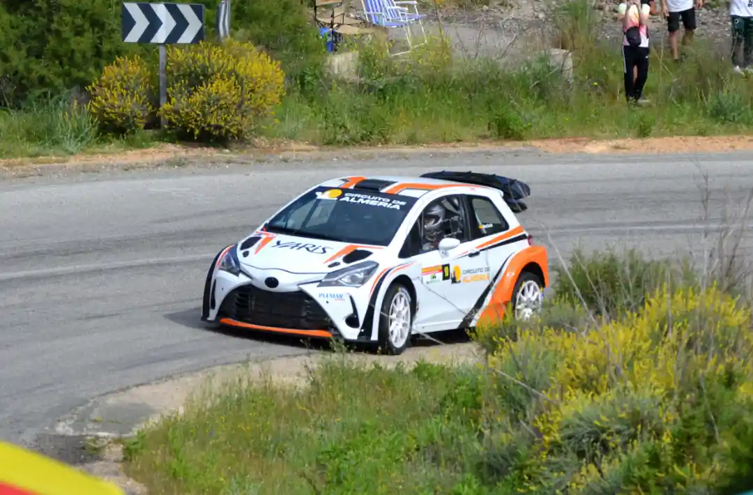 Barum Rally Zlín 2025 závodní auto na trati