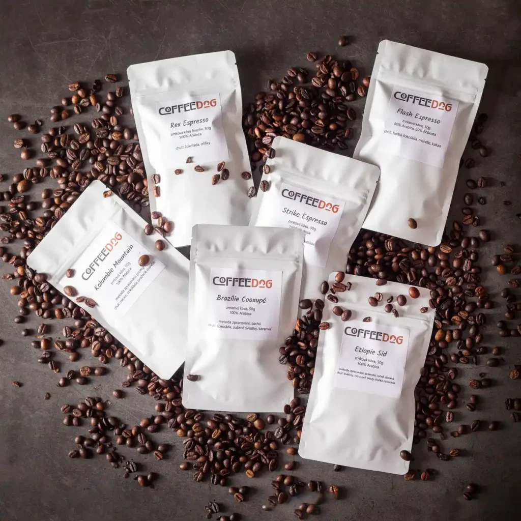 Degustační balení Coffeedog 6x50g