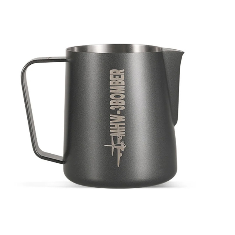 MHW-3BOMBER konvička na šlehání mléka 3.0, Matte Black, 600ml
