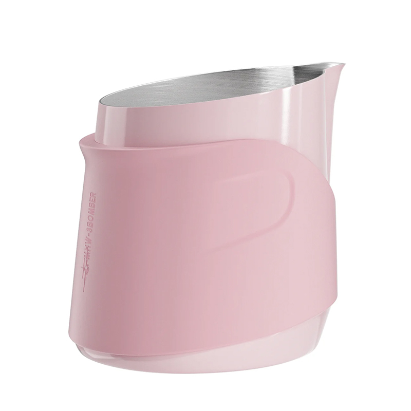 MHW-3BOMBER konvička na šlehání mléka GT Handle-less, Pink, 400ml